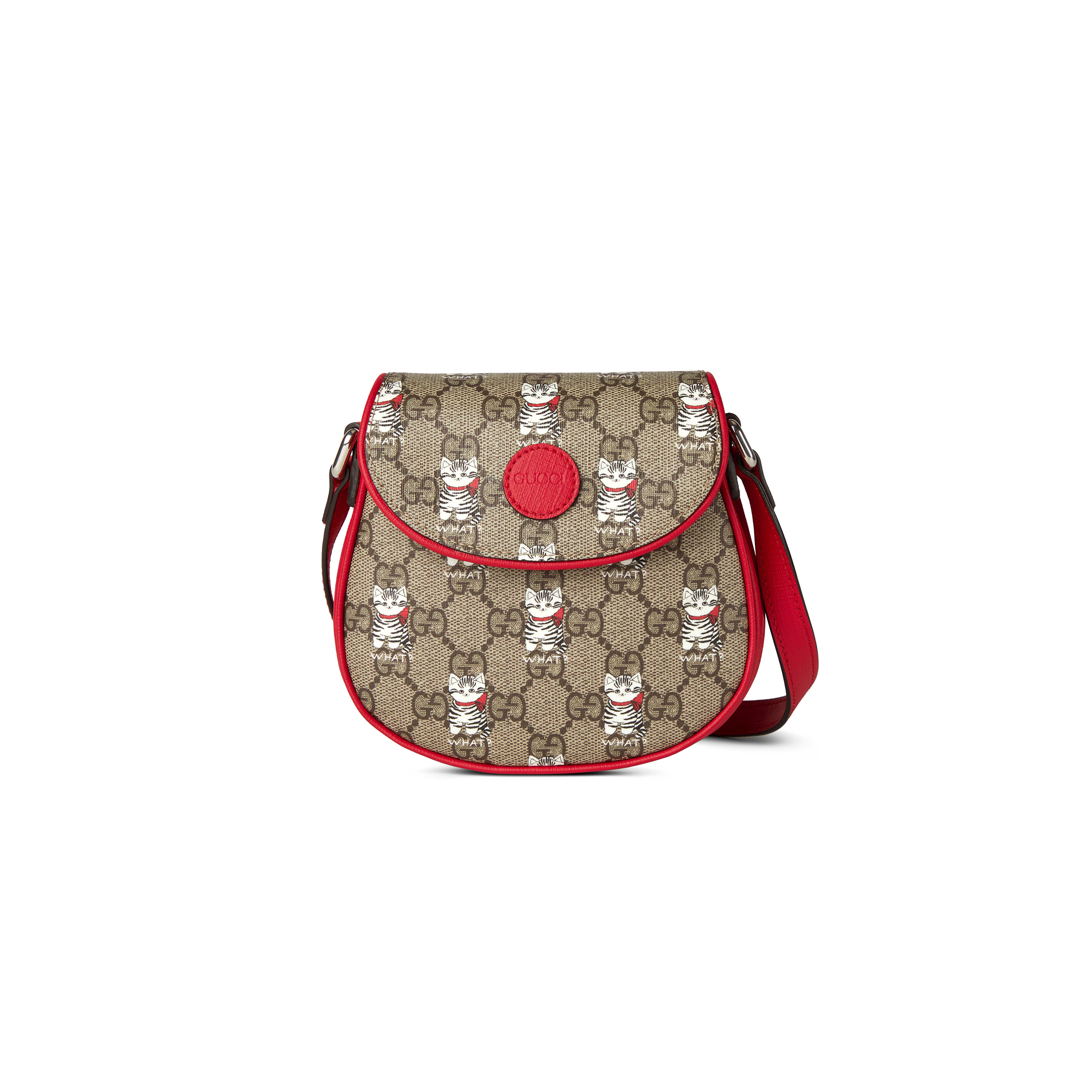 GUCCI CHILDREN'S PRINTED GG SHOULDER BAG 814014 (16*15*2.5cm) GUCCI CHILDREN'S PRINTED GG SHOULDER BAG 814014 (16*15*2.5cm)